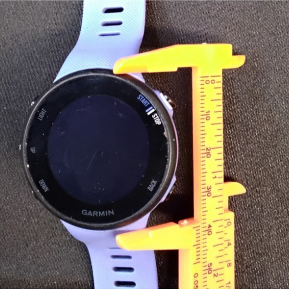 Garmin Forerunner 45s GPS Fitness Running Watch Purple Tested No Charger #Z5861 - Picture 10 of 12